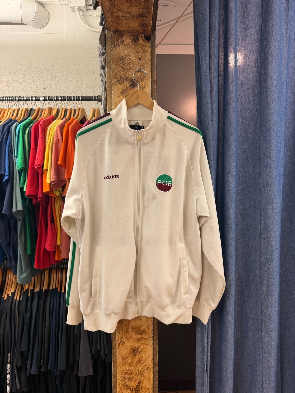 Vintage Portugal zip up sweater